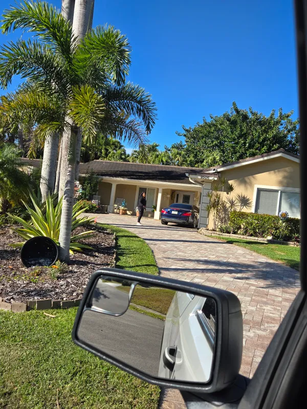 Fresh asphalt driveway installation in West Palm Beach